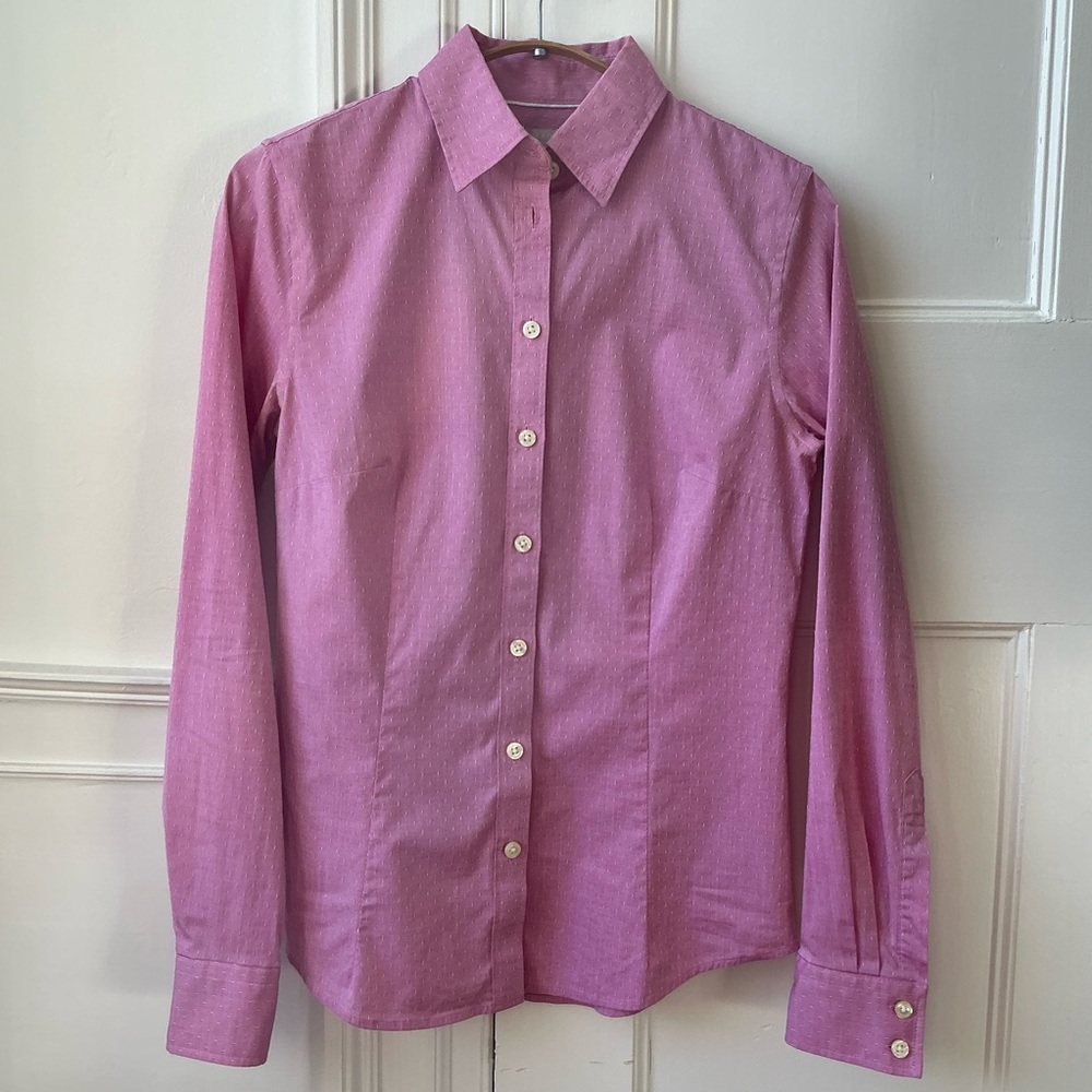 Non-Iron Tailored Fit Button Down Shirt BR 2